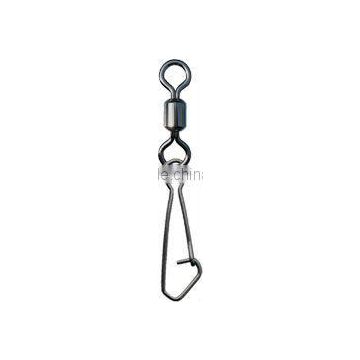 Fishing accessory Rolling swivel with hooked snap