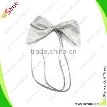 2014 elastic cord with ribbon bow , gift bow