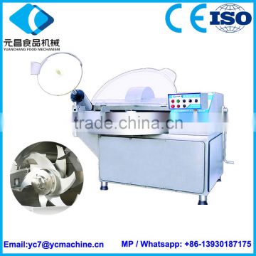 High Speed 80L Bowl Cutter For Meat Chopping Automtatic Bowl Cutter