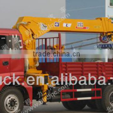 Auman truck mounted crane for sale