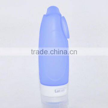 Cute Silicone Baby Bottle for Lotion and Cream Filling While Traveling MP4410