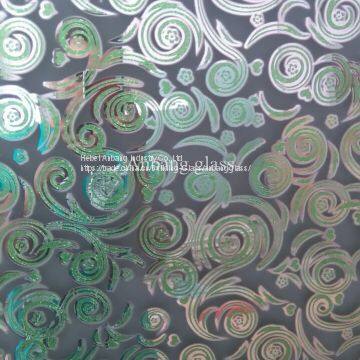 Ледяно-кислотное стекло, строительное стекло, декоративное художественное стекло фабрики стекла в Шахе photo-4