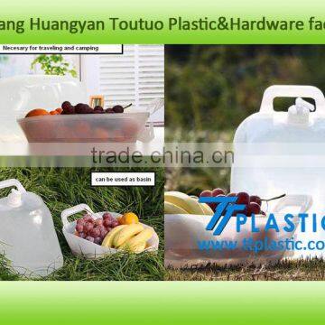 half folded WATER CARRIER Storage outdoor 10L for drinking water