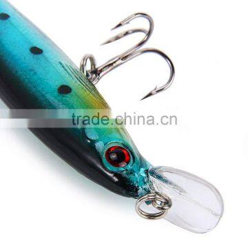 10Pcs 11cm Plastic Hard Fishing Lures Minnow Crank Artificial Hard Bait With 2 Hooks Ultra-realistic photo-5