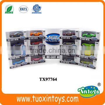 mini car collection toy, container die cast scale model car
