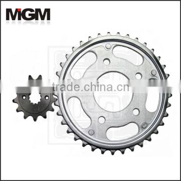 OEM Quality Motorcycle parts Hard beautiful new packaging AX100 motorcycle sprocket