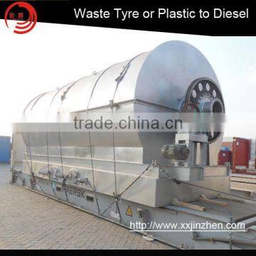 2016 Latest And Best Waste Tyre Pyrolysis Plant To Fuel Oil photo-2