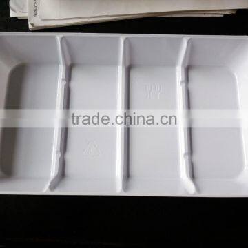White PS Plastic Tray for Different Food Packaging photo-2
