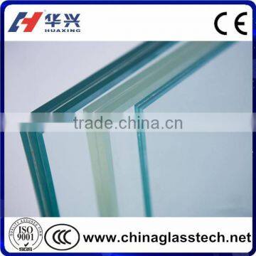 CCC PVB laminated tempered floor glass