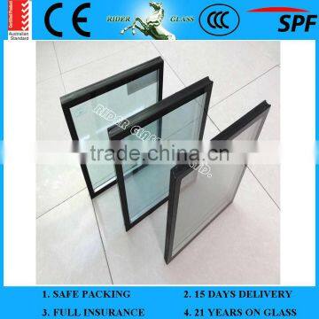 China Rider Glass Оптовая продажа ламинированного покрытого двустенного стекла photo-3