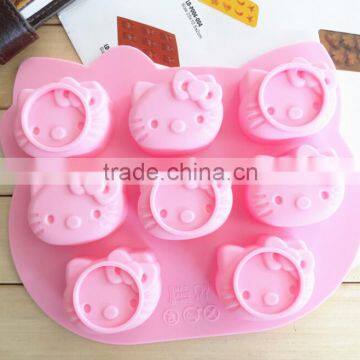 Silicone Kitty Cat Cake Mold photo-2