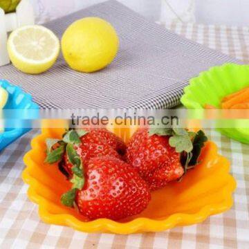 Silicone Food Fruit Sauce Ice Cream Sushi Pan Tray Freezer Oven Safe Easy Clean photo-2