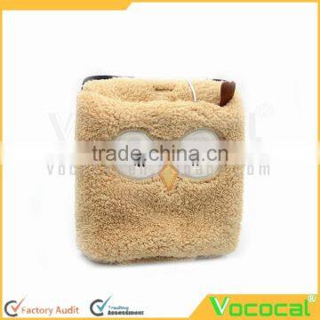 Cartoon USB Hand Warmer Mouse Pad Wristbands Mousepad for Christmas Gift Owl Pattern photo-3