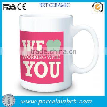 Promotion Trave Agency Porcelain 11oz Custom Mug