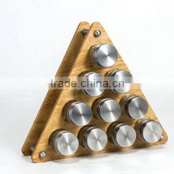 Jiangmen Manufacture Stainless Steel Kitchen Accessory Spice Jar Set photo-6