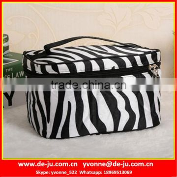 Zebra Stripe Cosmetic Makeup Bag