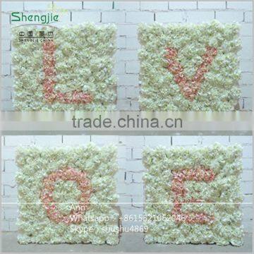 SAST-70020 cream color wedding backdrop hydrangea flower wall decor