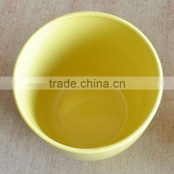 Glazed Drum Belly Ceramic Flower Pot