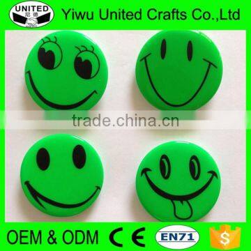 2017 Promotional Gift Custom Printed Reflective Button Badge Pin