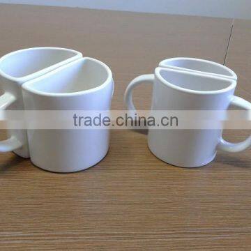 Hig quality stoneware coffee mug with big handle