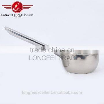 Factory Stocked Two Different Size Stainless Steel Soup/milk Boilling Pot photo-3