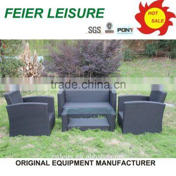 Portable Rattan Sofa Garden Furniture photo-3