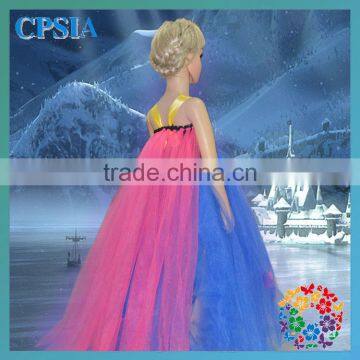 Green Teal Tutu Dress For Girls Hot Selling Snowflake Dress Can Make Plus Sizes Many Colors photo-2