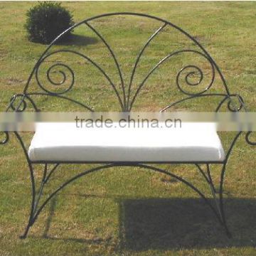 wrought iron chair