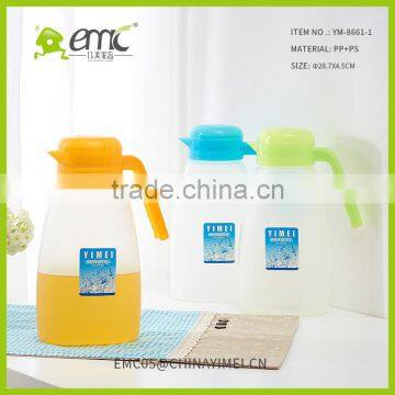 Cold Kettle Sets With Lid Plastic Juice and Tea Vottle With 4 Cups photo-2