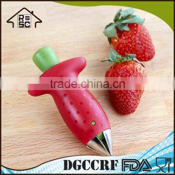 NBRSC Over 10 Years Experience Fruit and Vegetable Plastic Strawberry Corer Kitchen Tool Strawberry Huller Kitchen Fruit Tool photo-4