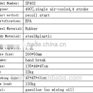 Factory Outlets 4 Stroke Mountain Gas Motorized Skateboard photo-3