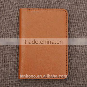 Business Commercial Custom Personalized Wholesale Genuine Leather RFID Blocking Card Holder photo-3
