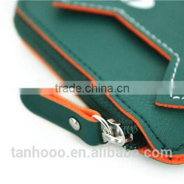 Hot Selling Black Leather id Card Holder Wallet ,business Card Case/ Visiting Card Holder photo-6