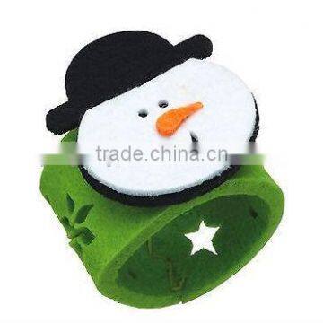  express best high quality home decoration new products custom fabric felt napkin ring holder made in china