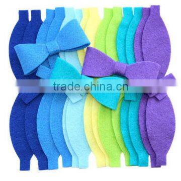 hot sale high quality new products polyester felt pet dog bow tie wholesale gift packaging box decoration manufacturer OEM