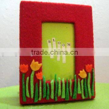 hot 3d new good design products beautiful Love adult felt funia photo picture frames collage set for crafts wedding home decor
