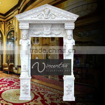 Hot Sale Modern Home Decor Stone Carvings and Sculpture Marble Interior Door Surrounds photo-2