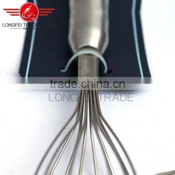 Hot Sale 100% Food Grade 304 Material Egg Beater Kitchen Egg Whisk photo-3