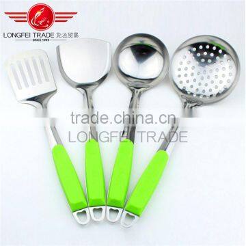 Resistant Stainless Steel 4pcs Kitchen Utensils / Kitchen cooking tools