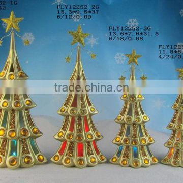 lighted ceramic christmas tree