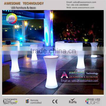 Tall LED glow banquet furniture for highboy (TP110B)