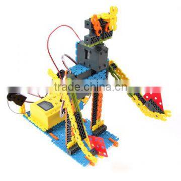 Sicence Class Related Self Assemble Toys ABS material Programmable Educational Robot Kit EQ Robot EQ3(Advanced Course)