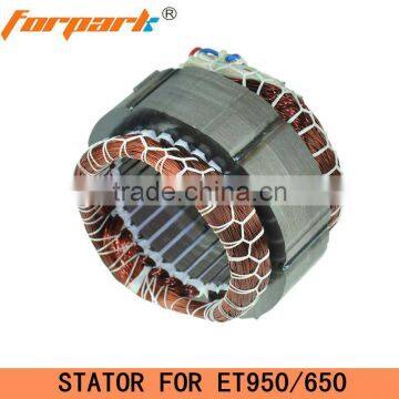 Forpark ET950 (650) Gasoline generator stator core for Sale