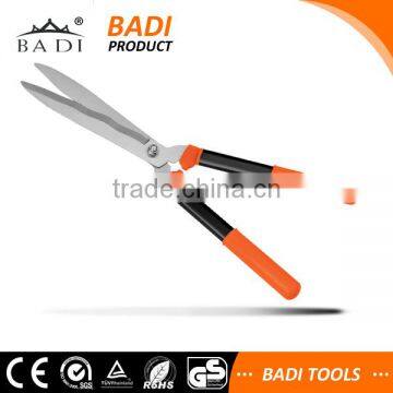 BD-HS019 mirror polished blade garden pruning hedge shear