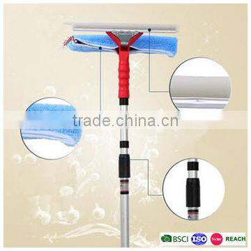 telescopic window cleaner, flexible car silicone drying blades, window squeegee
