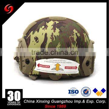 Military Camouflage FAST Kevlar NIJ IIIA Ballistic Helmet photo-4