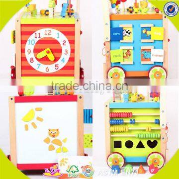 Wholesale Fashion KIds Wooden Learning Walker Children Wooden Learning Walker W16E038 photo-3