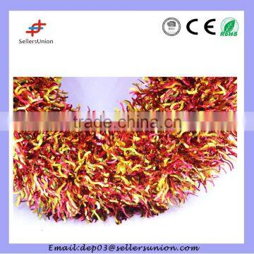 Christmas Garland With Wreath and Ornaments photo-3