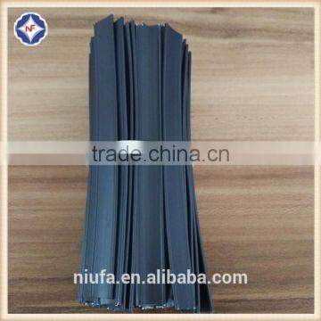 Color Black Precut Plastic Double Wire Twist Tie For Packaging photo-3