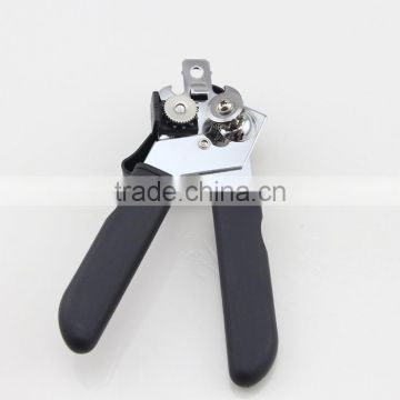 Black Handle Simply Use Kitchen Utensil Smooth Edge Can Opener